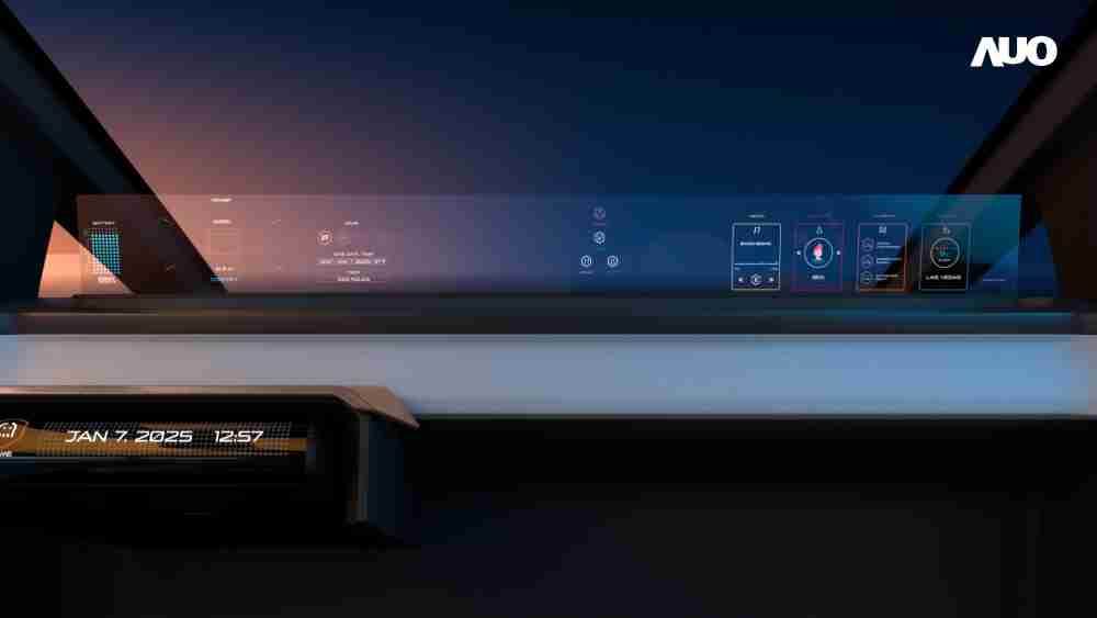 Wepay无界透明显示接口(Horizon Image Glass)透过车运算方案整合仪表板、、、中控台及副驾显示器，，，一体式全景呈现，，，，提供乘用者清晰的前方视野、、、、行车必要信息与娱乐功能